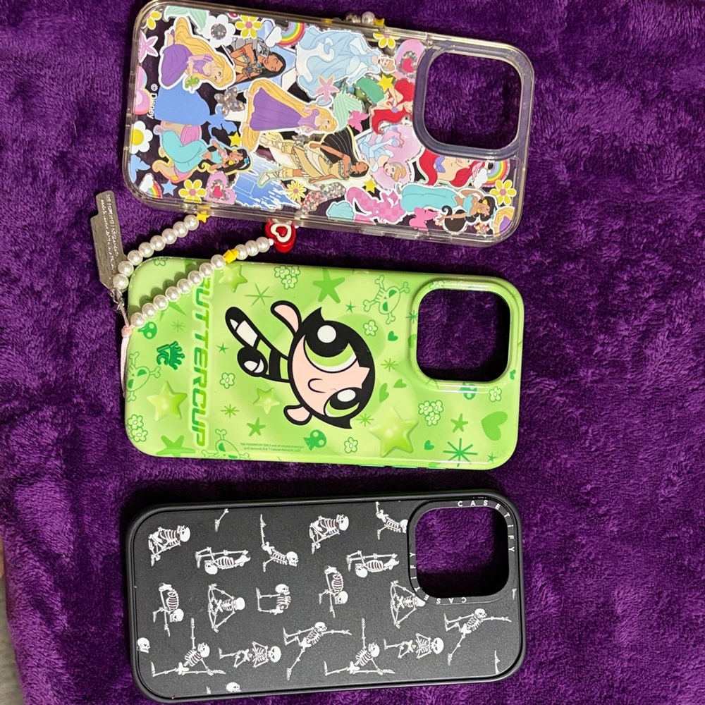 Cartoon Character Phone Case Set - Multicolor